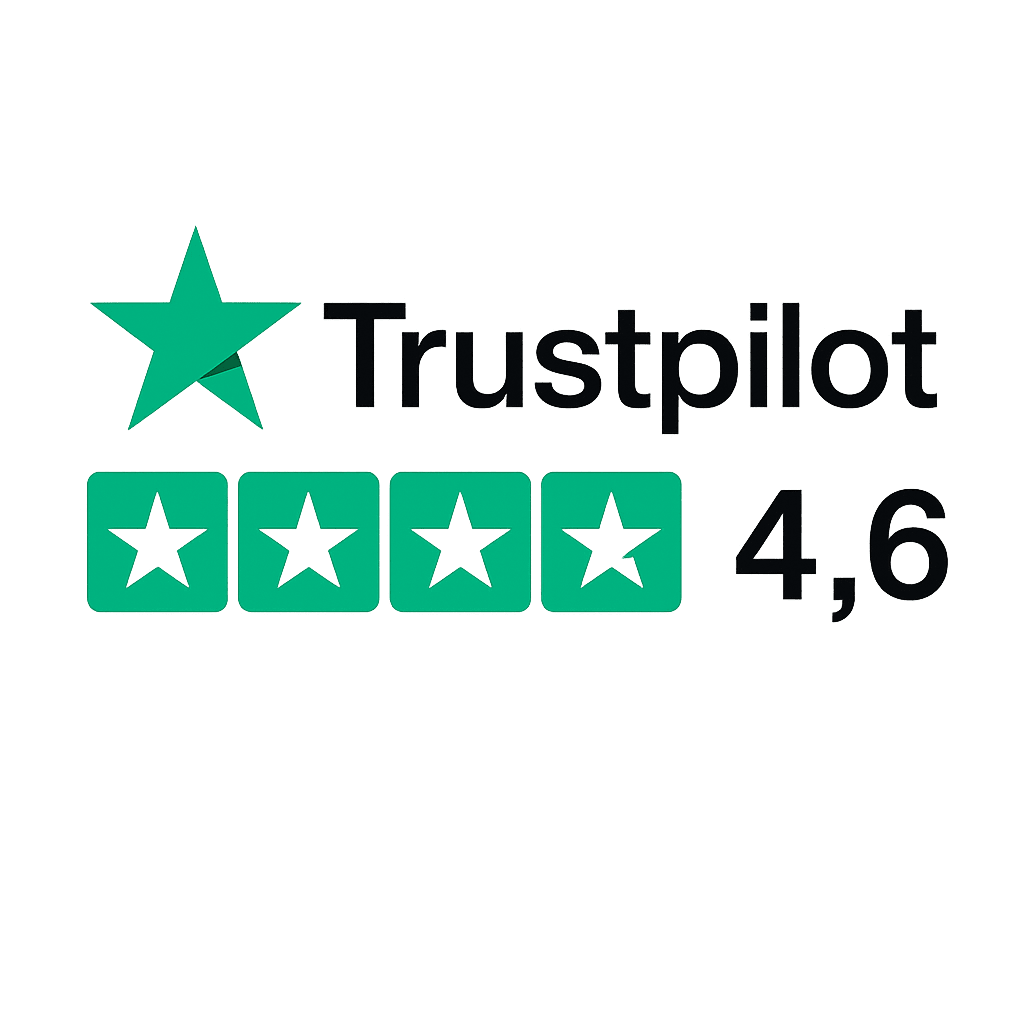 Trustpilot 4.6 rating